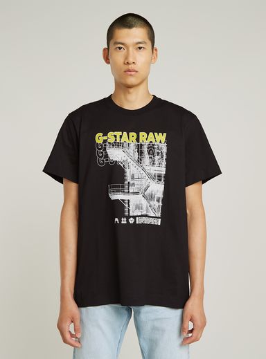 Stairs Graphic Loose T-Shirt